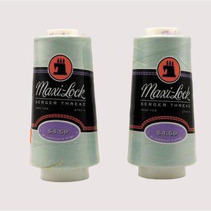 Maxi-Lock Serger Thread Snomoon Light Pale Blue Set of 2 Cones 3000 Yards